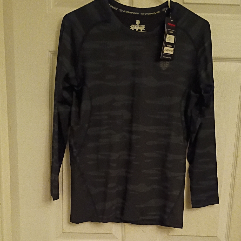 Anna Men's Long Sleeve Shirt - Dark Camo